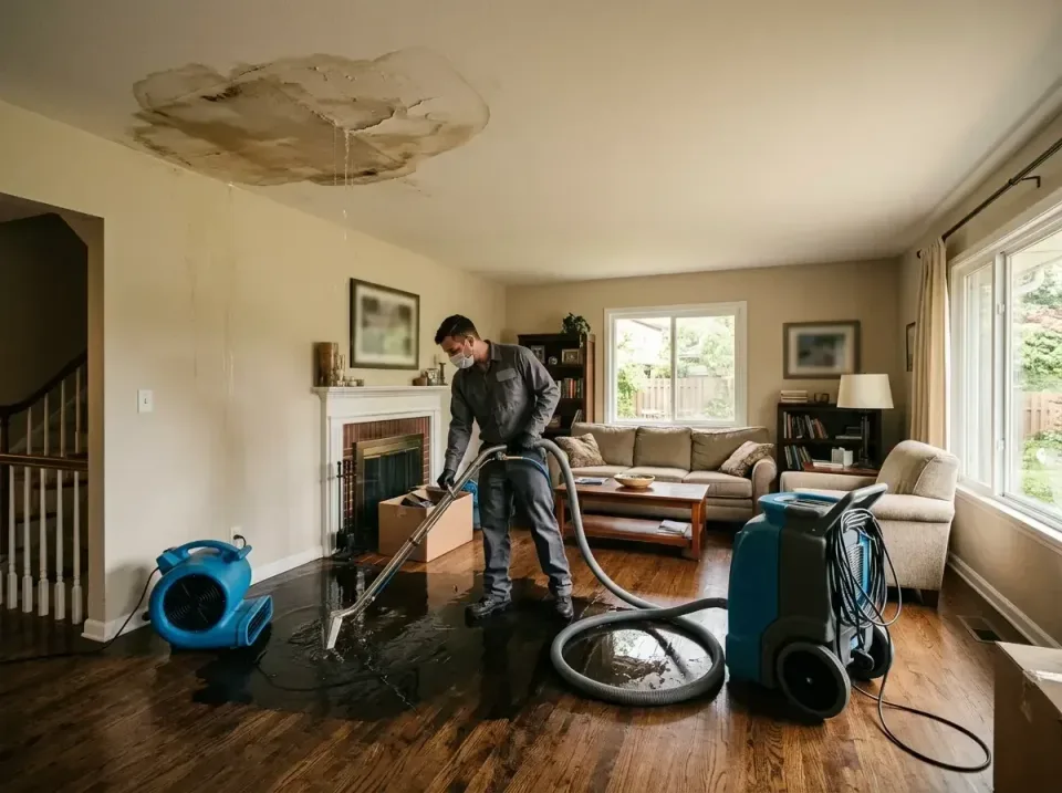 attic-pipe-burst-ceiling-drip-008 — frequently asked questions, Water Damage Restoration & Carpet Care in Grundy Center, IA